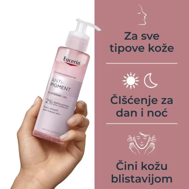 EUCERIN ANTI-PIGMENT GEL ZA ČIŠĆENJE 200ML