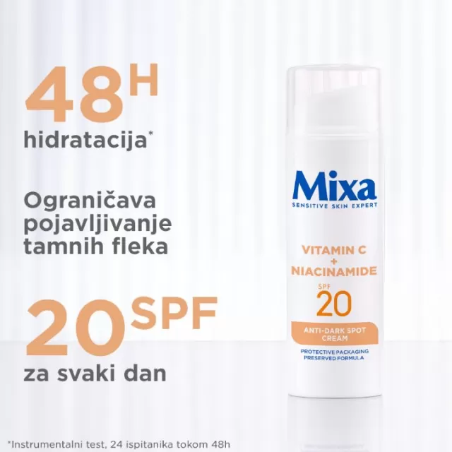 MIXA FLUID PROTIV TAMNIH FLEKA SPF20 50ML