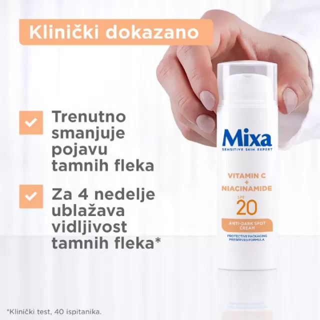 MIXA FLUID PROTIV TAMNIH FLEKA SPF20 50ML