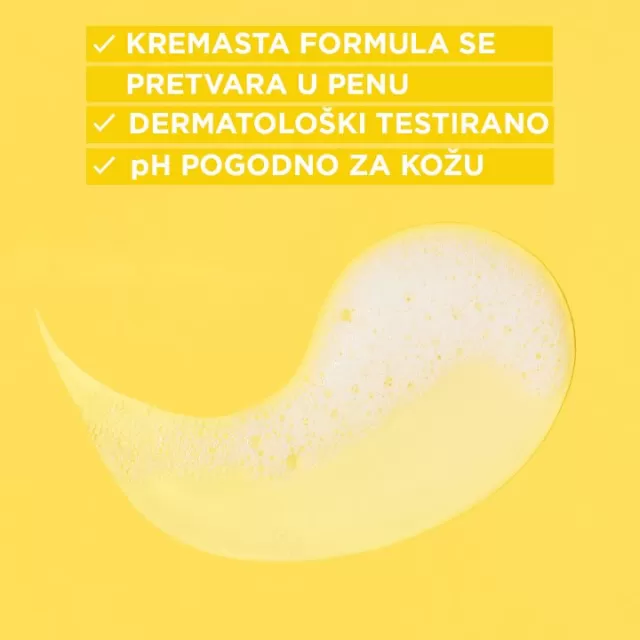 GARNIER VITAMIN C GEL ZA ČIŠĆENJE KREMASTE TEKSTURE 250ML