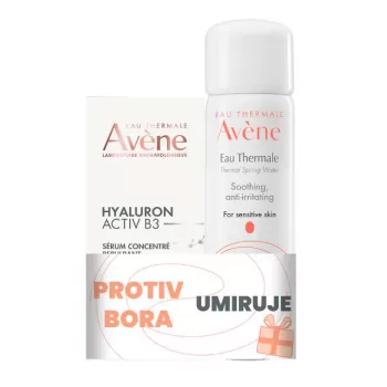 AVENE HYALURON ACTIVE B3 SERUM 30ML+ TERMALNA VODA 50ML GRATIS