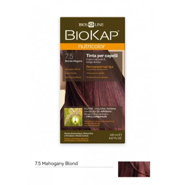 BIOKAP FARBA ZA KOSU 7.5 MAHAGONI PLAVA 50ML