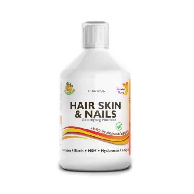 SWEDISH NUTRA HAIR, SKIN AND NAILS 500ML