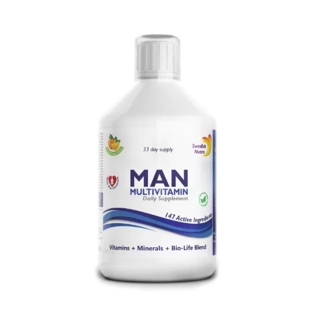 SWEDISH NUTRA MAN MULTIVITAMIN ZA MUŠKARCE 500ML