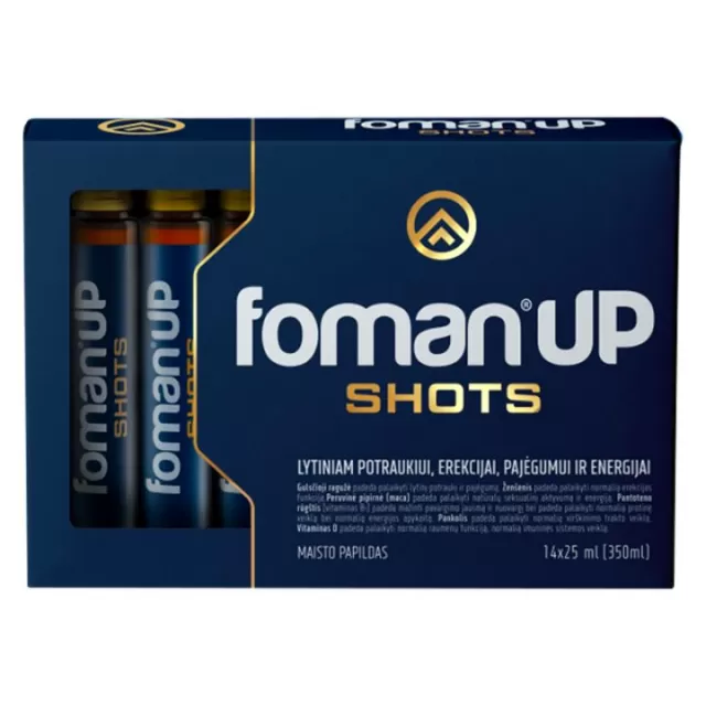 FOMAN UP ŠOTOVI 14x25ML