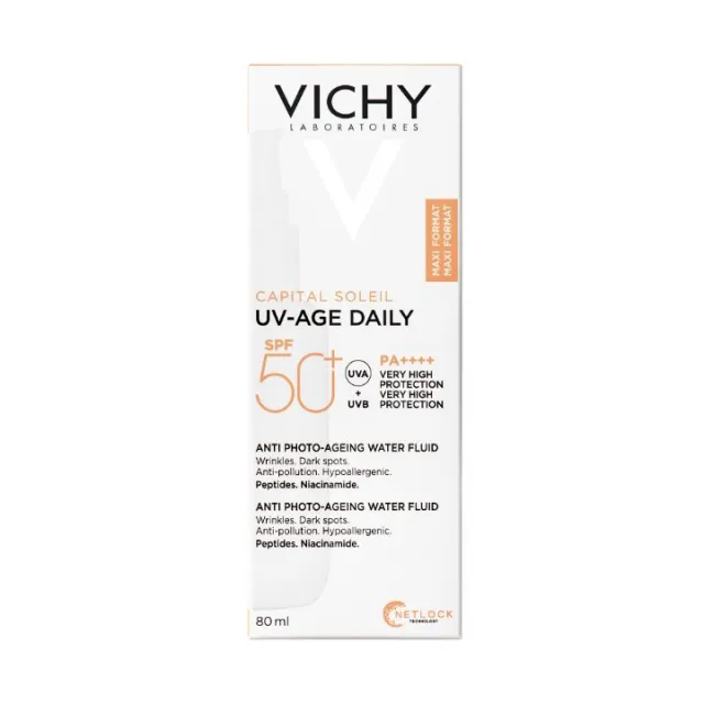 VICHY CAPITAL SOLEIL UV-Age Face SPF 50+ MAXI format 80ml