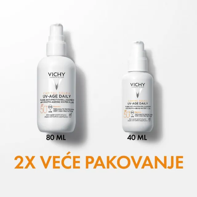 VICHY CAPITAL SOLEIL UV-Age Face SPF 50+ MAXI format 80ml