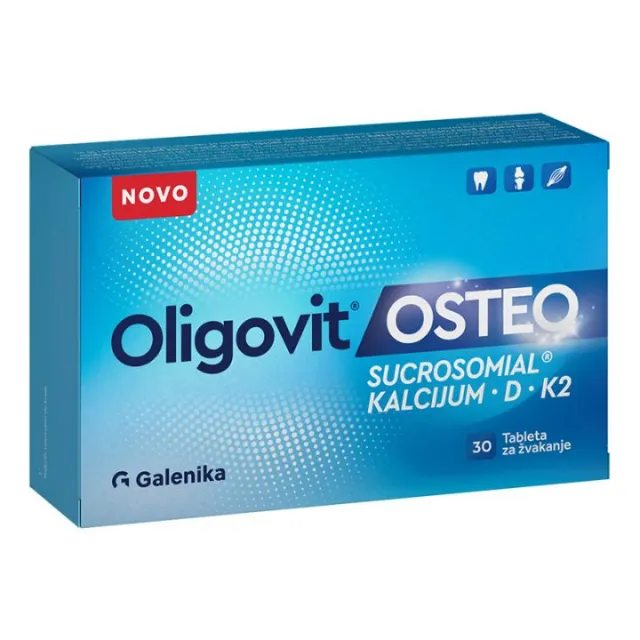 OLIGOVIT OSTEO TABLETE ZA ŽVAKANJE A30