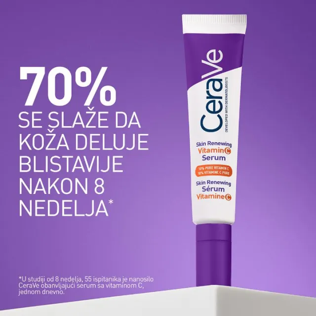 CERAVE SKIN RENEWING RETINOL OBNAVLJAJUĆI SERUM SA VITAMINOM C 30ML