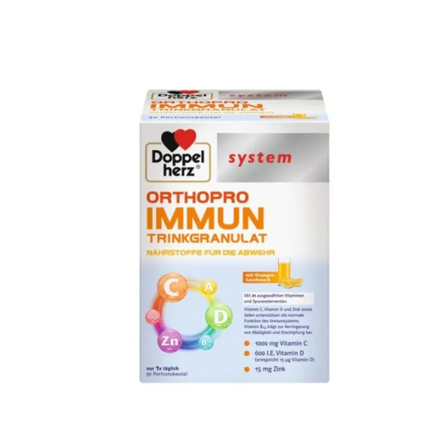 DOPPELHERZ SYSTEM ORTOPRO IMUN GRANULE U KESICAMA 30 kesica