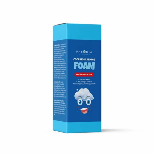 PAEONIA PENA ZA BOGINJE COOLING&CALMING 100ML