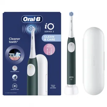 ORAL-B ELEKTRIČNA ČETKICA IO2 WHITE PUTNI SET, ZELENA