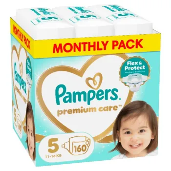 PAMPERS PELENE PREMIUM MONTHLY 5 160 KOM
