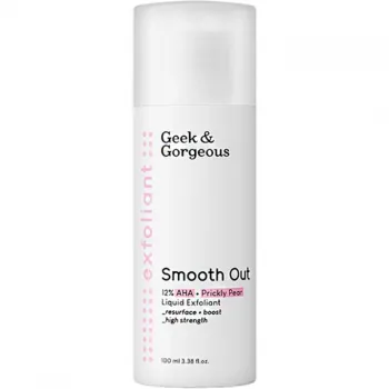 GEEK&GORGEOUS SMOOTH OUT 12% AHA + PRICKLY PEAR TONER 100ML