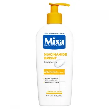 Mixa Niacinamide Bright Losion Za Telo Za Suvu Kožu Bez Sjaja 400ml