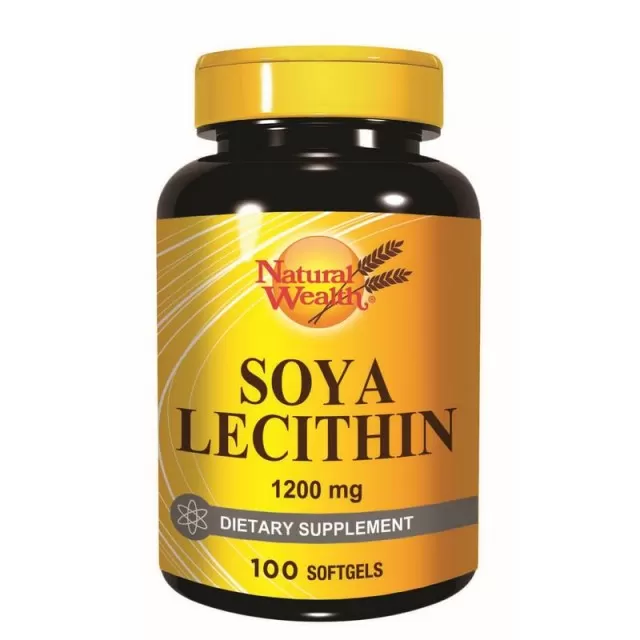NATURAL WEALTH SOJIN LECITIN 1200MG KAPSULE A100