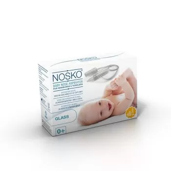 ASPIRATOR NOSKO BABY 0+ STAKLO