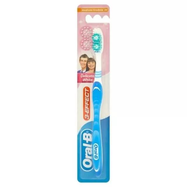 ORAL-B ČETKICA DELICATE WHITE MEDIUM