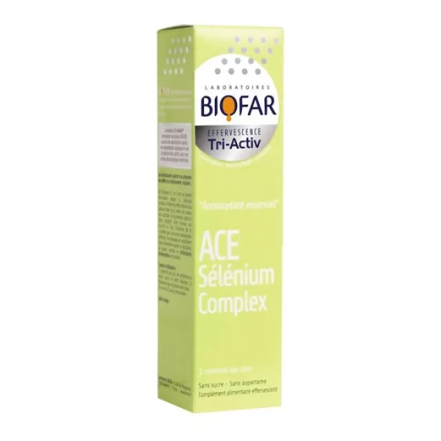BIOFAR ACE+SELEN KOMPLEKS 15 ŠUMEĆIH TABLETA