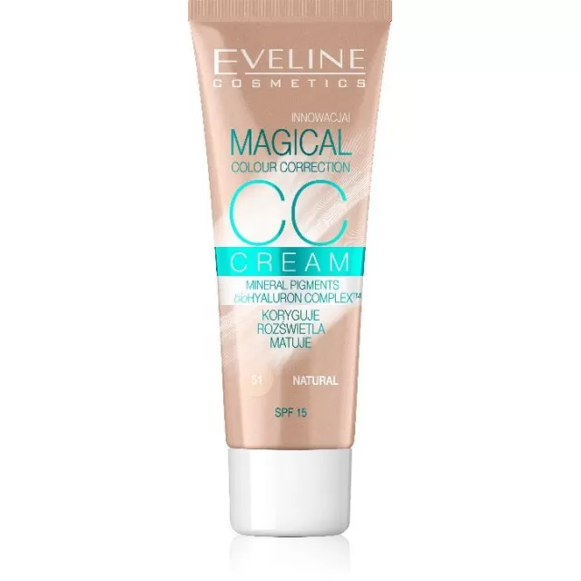 EVELINE CC MAGICAL KREMA ZA LICE 30ML - NATURAL