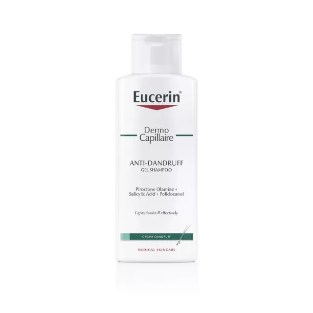 EUCERIN DERMOCAPILLAIRE GEL ŠAMPON PROTIV MASNE PERUTI 250ML