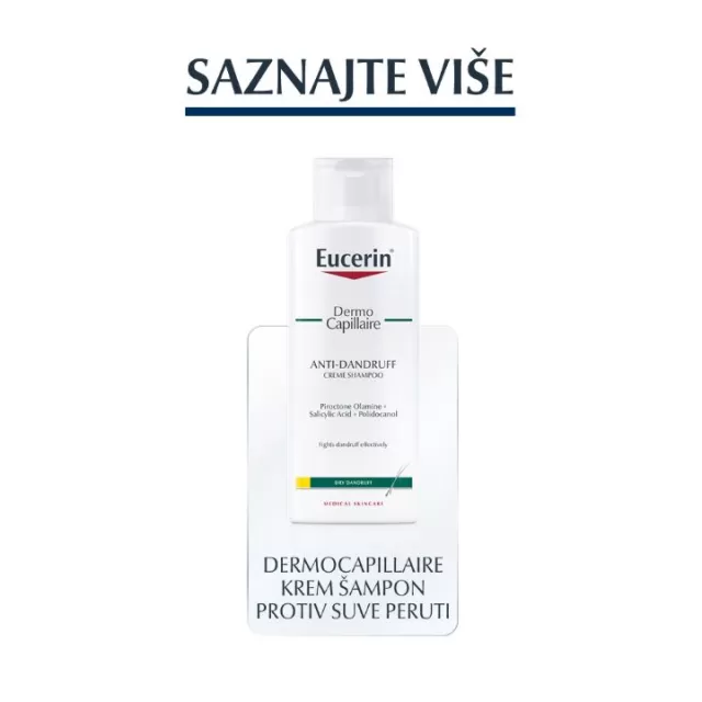 EUCERIN DERMOCAPILLAIRE GEL ŠAMPON PROTIV MASNE PERUTI 250ML