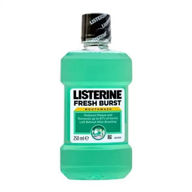 LISTERINE FRESH BURST RASTVOR ZA ISPIRANJE USTA 250ML