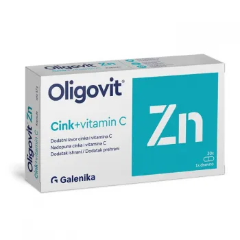 OLIGOVIT CINK + VITAMIN C TABLETE A30