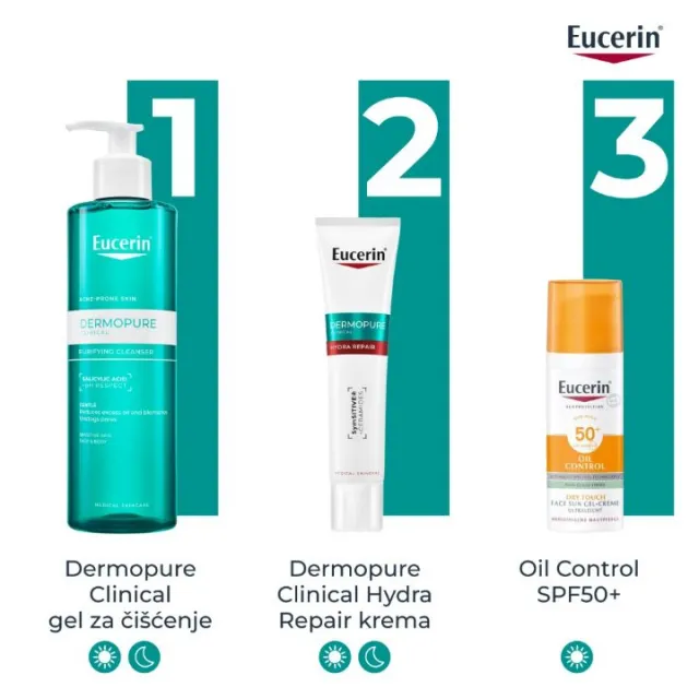 EUCERIN DERMOPURE CLINICAL HYDRA REPAIR KREMA 40ML