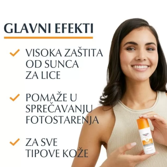 EUCERIN SUN ANTI-AGE FLUID ZA ZAŠTITU OD SUNCA SPF30 50 ML