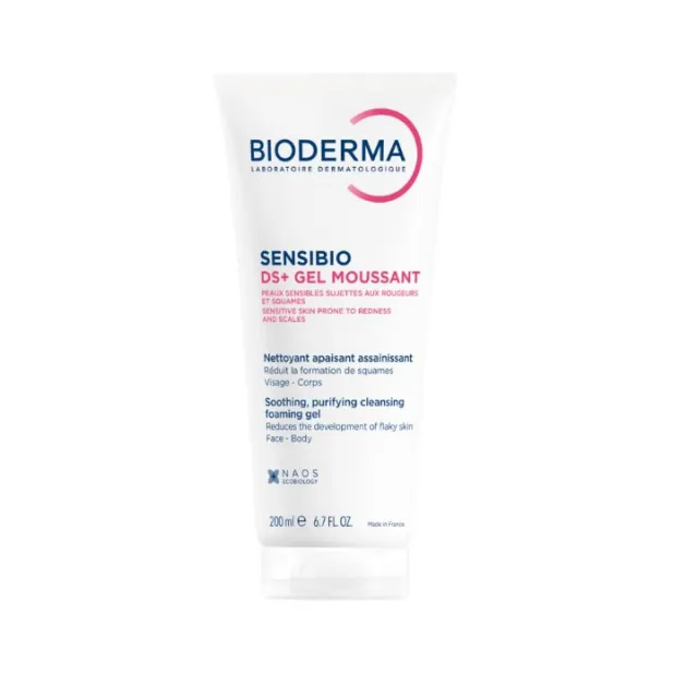 BIODERMA SENSIBIO DS+ GEL ZA PRANJE LICA I TELA 200ML
