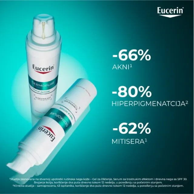 EUCERIN DERMOPURE CLINICAL TRIPLE ACTION SERUM 40ML