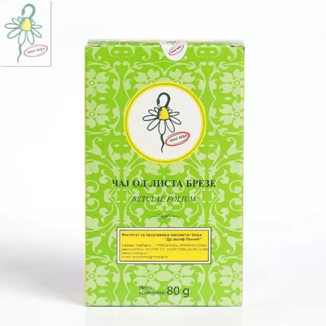 ČAJ BREZE LIST 80G JP
