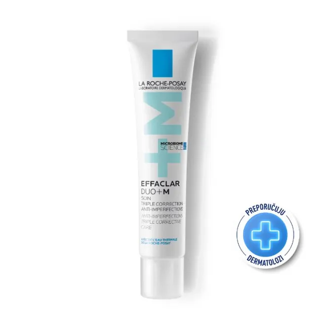 La Roche-Posay EFFACLAR DUO+M Trostruka korektivna nega protiv nepravilnosti masne kože i začepljenih pora, 40 ml