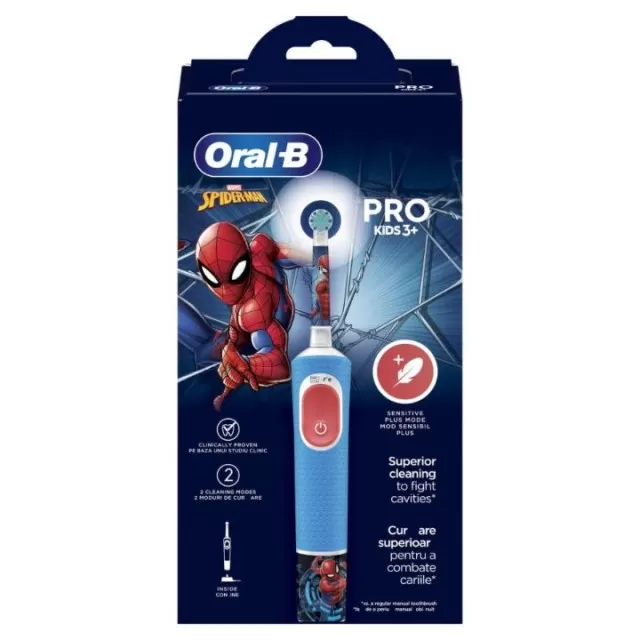 ORAL-B ELEKTiČNA ČETKICA POWER KIDS VITALITY PRO SPIDERMAN