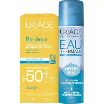 Uriage Bariesun krema SPF50 50ml + termalna voda 50ml promo