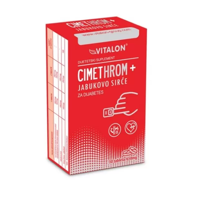 VITALON CIMET+HROM+JABUKOVO SIRĆE TABLETE A30