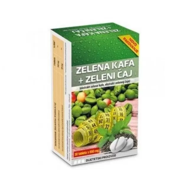 ZELENA KAFA+ZELENI ČAJ TABLETE A30