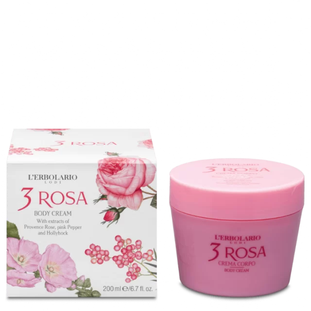 L'ERBOLARIO 3 ROSA KREMA ZA TELO 200ML