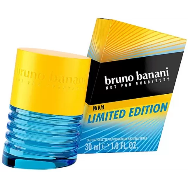 BRUNO BANANI LIMITED EDITION 2021 MAN MUŠKA TOALETNA VODA 30ML