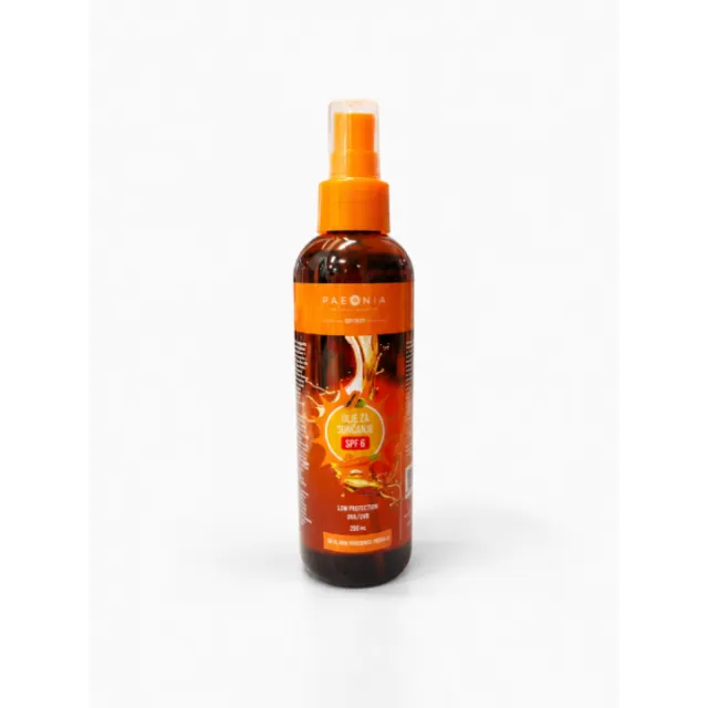 ULJE ZA SUNČANJE SPF 6 200ML PAEONIA