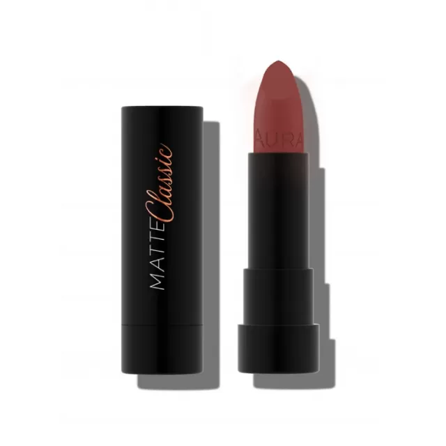 AURA RUŽ ZA USNE CLASSIC MATTE 156 DEEP CARAMEL 4,2G