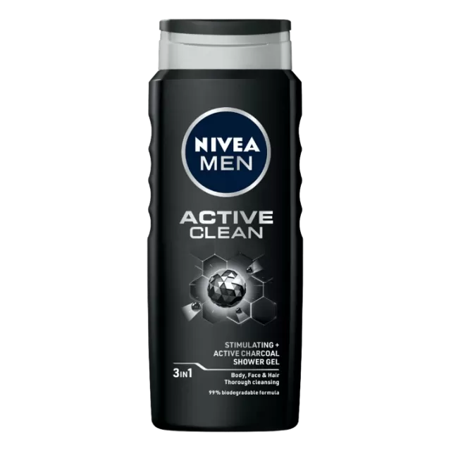 NIVEA MEN GEL ZA TUŠIRANJE ACTIVE CLEAN 500ML