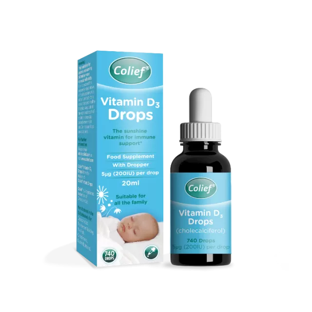 COLIEF VITAMIN D3 DROPS 20ML