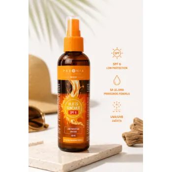 ULJE ZA SUNČANJE SPF 6 200ML PAEONIA