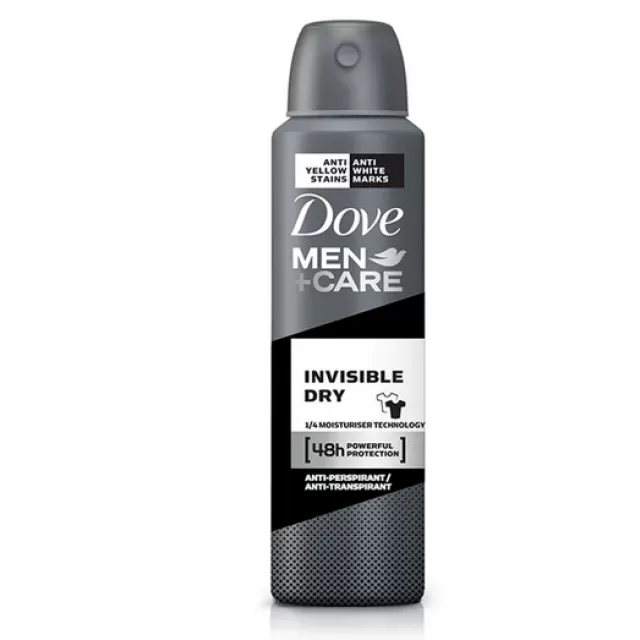 DOVE MEN INVISIBLE DRY ANTIPERSPIRANT U SPREJU 150ML