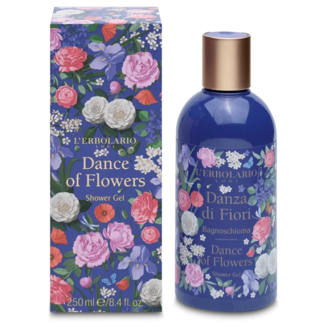 L'ERBOLARIO DANZA DI FIORI GEL ZA TUŠIRANJE 250ML