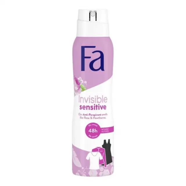 FA DEO INVISIBLE SENSITIVE 150ML