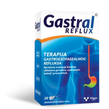 GASTRAL REFLUX KESICE A20