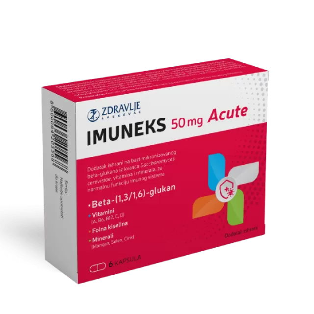 IMUNEKS 50MG ACUTE KAPSULE A6